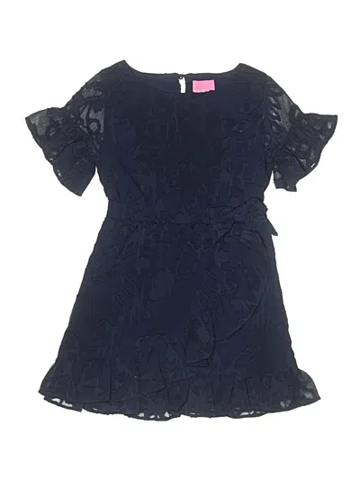 Pre-owned Lilly Pulitzer Kids' Dress In Blue
