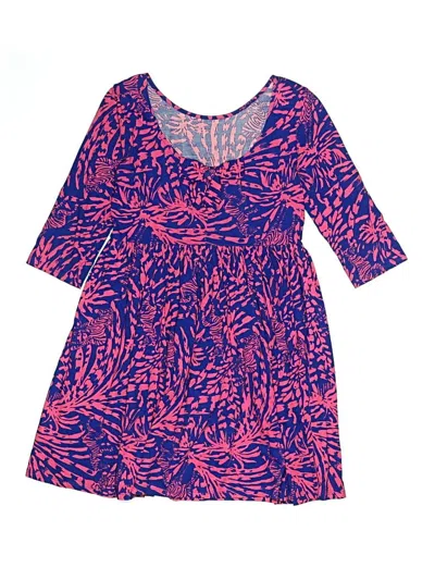 Pre-owned Lilly Pulitzer Kids' Dress In Blue