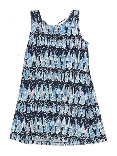 Pre-owned Lilly Pulitzer Kids' Dress In Blue