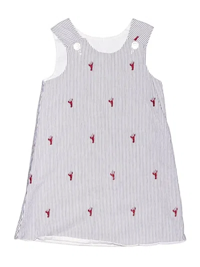 Pre-owned Lilly Pulitzer Kids' Dress In Gray