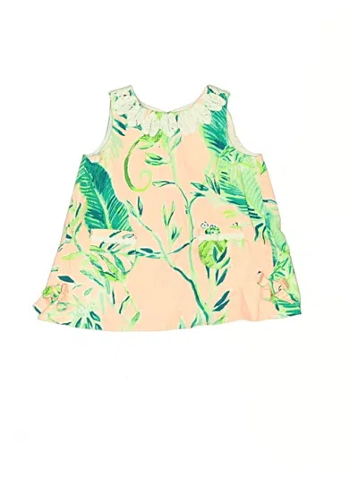 Pre-owned Lilly Pulitzer Babies' Dress In Green