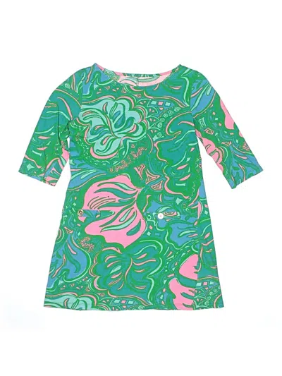 Pre-owned Lilly Pulitzer Kids' Dress In Green