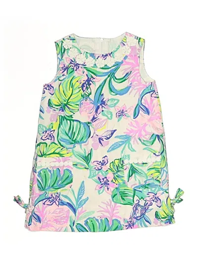 Pre-owned Lilly Pulitzer Kids' Dress In Green