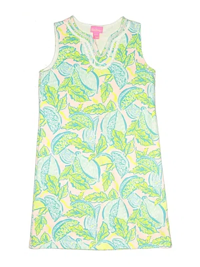 Pre-owned Lilly Pulitzer Kids' Dress In Green