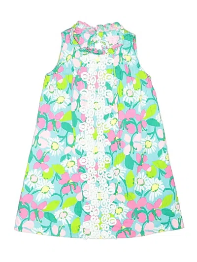 Pre-owned Lilly Pulitzer Kids' Dress In Green