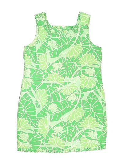 Pre-owned Lilly Pulitzer Kids' Dress In Green
