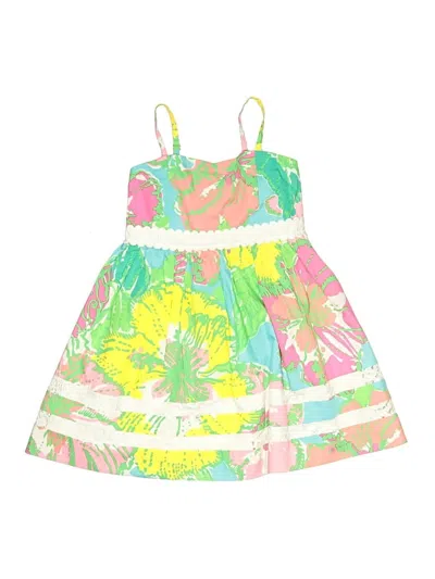 Pre-owned Lilly Pulitzer Kids' Dress In Green