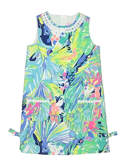 Pre-owned Lilly Pulitzer Kids' Dress In Green
