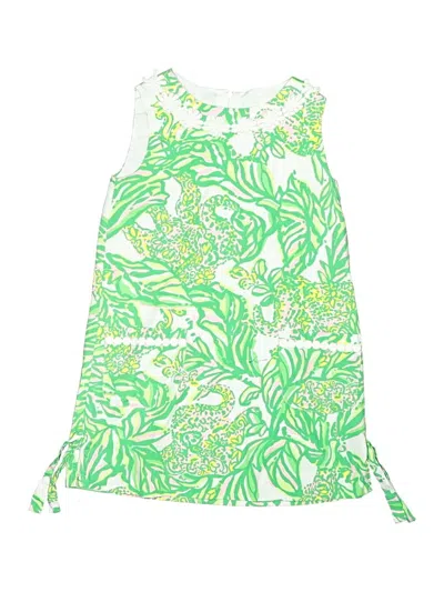 Pre-owned Lilly Pulitzer Kids' Dress In Green