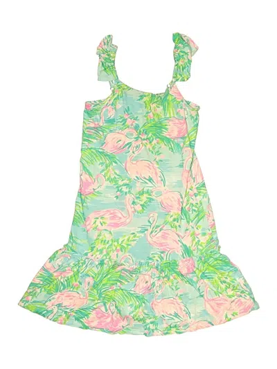 Pre-owned Lilly Pulitzer Kids' Dress In Green