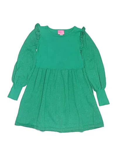 Pre-owned Lilly Pulitzer Kids' Dress In Green