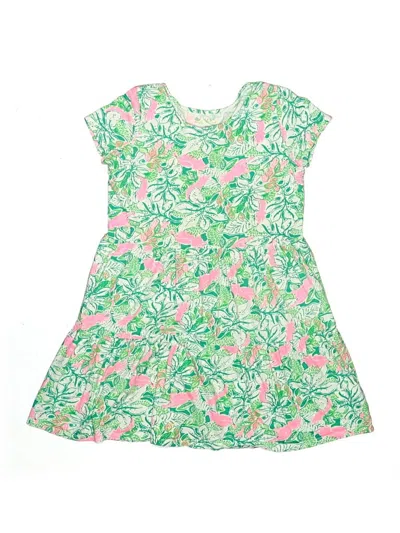 Pre-owned Lilly Pulitzer Kids' Dress In Green