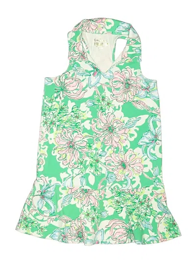 Pre-owned Lilly Pulitzer Kids' Dress In Green