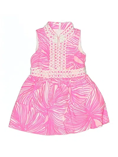 Pre-owned Lilly Pulitzer Kids' Dress In Pink