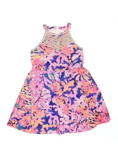 Pre-owned Lilly Pulitzer Kids' Dress In Purple