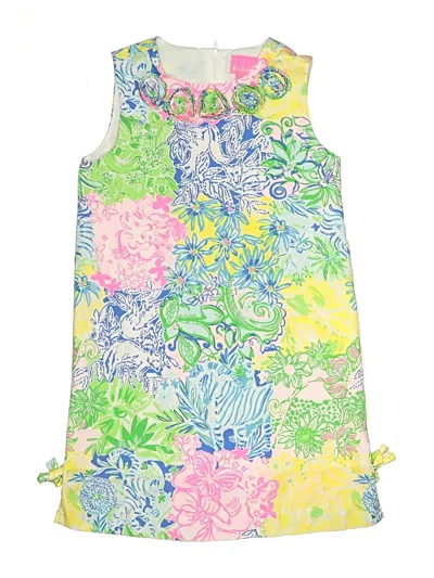 Pre-owned Lilly Pulitzer Kids' Dress In Yellow
