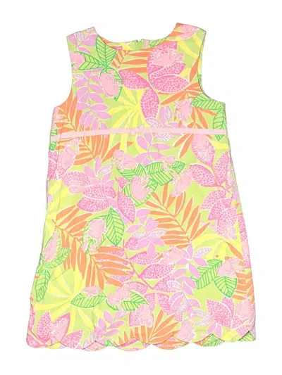 Pre-owned Lilly Pulitzer Kids' Dress In Yellow