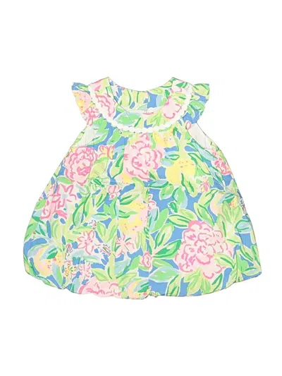 Pre-owned Lilly Pulitzer Babies' Dress In Yellow