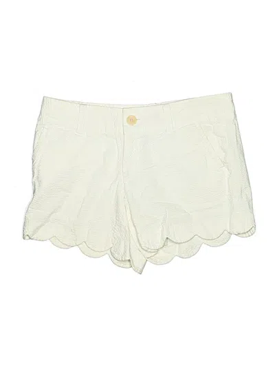 Pre-owned Lilly Pulitzer Dressy Shorts In Ivory
