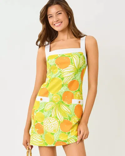 Lilly Pulitzer Duffy Shift Dress In Yellow