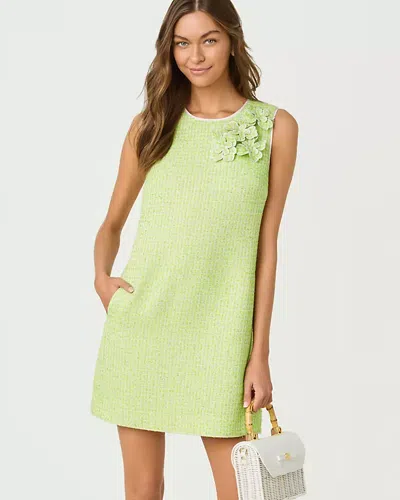 Lilly Pulitzer Edita Boucle Shift Dress In Green