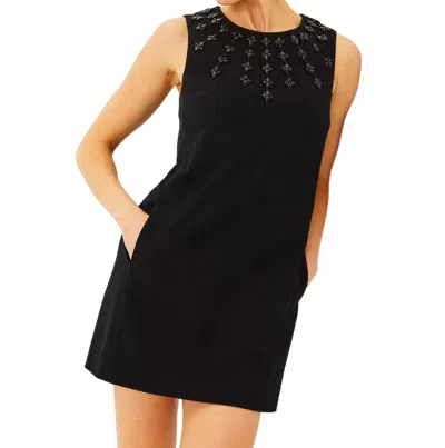 Lilly Pulitzer Edita Embellished Stretch Dress, Noir In Black