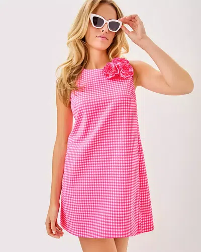 Lilly Pulitzer Edita Stretch Shift Dress In Pink
