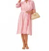 Lilly Pulitzer Eira Midi Shirtdress In Pink