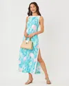 Lilly Pulitzer Eleanora Maxi Shift Romper In Blue