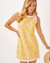 Lilly Pulitzer Eleanora Shift Romper In Honeycomb Hideaway Honeycomb