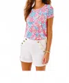 Lilly Pulitzer Eliska Short In Resort White In Multi
