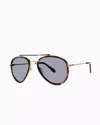 Lilly Pulitzer Elliott Sunglasses In Brown Tortoise