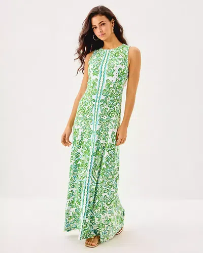 Lilly Pulitzer Ellison Maxi Dress In Green