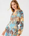 Lilly Pulitzer Elsa Silk Top In Multi
