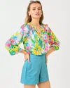Lilly Pulitzer Elsa Silk Top In Multi
