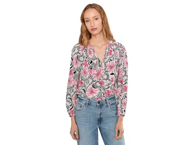 Lilly Pulitzer Elsa Top In Coconut Sunshine Seekers In Multi