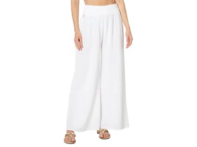 Lilly Pulitzer Enzo Pant Coverup In White
