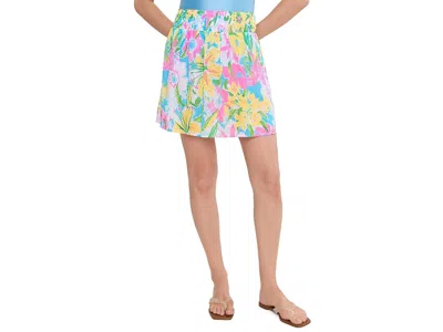 Lilly Pulitzer Enzo Skirt Cover-up Women's Swimwear Multi Lovely Lilly: Md (women's 8-10)