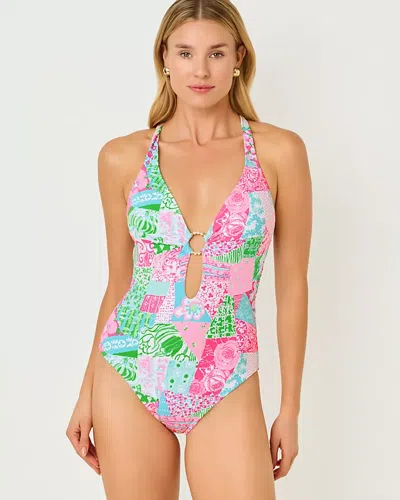 Lilly Pulitzer Ester One-piece Swimsuit In Multi