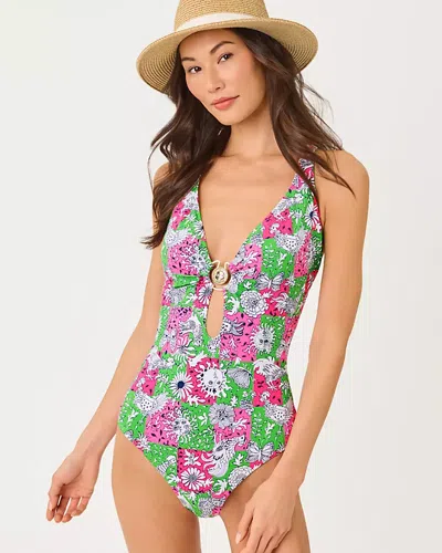 Lilly Pulitzer Ester One-piece Swimsuit In Multi