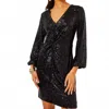 Lilly Pulitzer Estrella Sequin Dress In Noir Treasure Box In Black