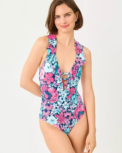 Lilly Pulitzer Ethenie One-piece Swimsuit In Multi