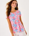 Lilly Pulitzer Etta Scoop Neck Top