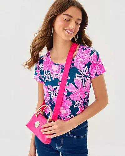 Lilly Pulitzer Etta Scoop Neck Top In Pink