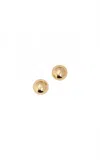 Lilly Pulitzer Etta Stud Earrings In Gold Metallic In Gold