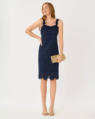 Lilly Pulitzer Fabian Crochet Midi Dress In Multi