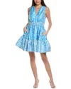 Lilly Pulitzer Fabiana Mini Dress In Blue
