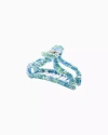 LILLY PULITZER FABRIC WRAPPED CLAW CLIP