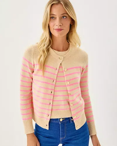 Lilly Pulitzer Fairley Stripe Sweater Set In Pink