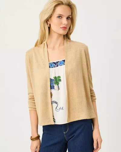 Lilly Pulitzer Faretta Cardigan In Brown
